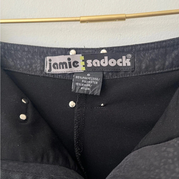 Jamie Sadock black athletic mini skirt skort women’s 6 golf / tennis/ athleisure - Picture 4 of 5